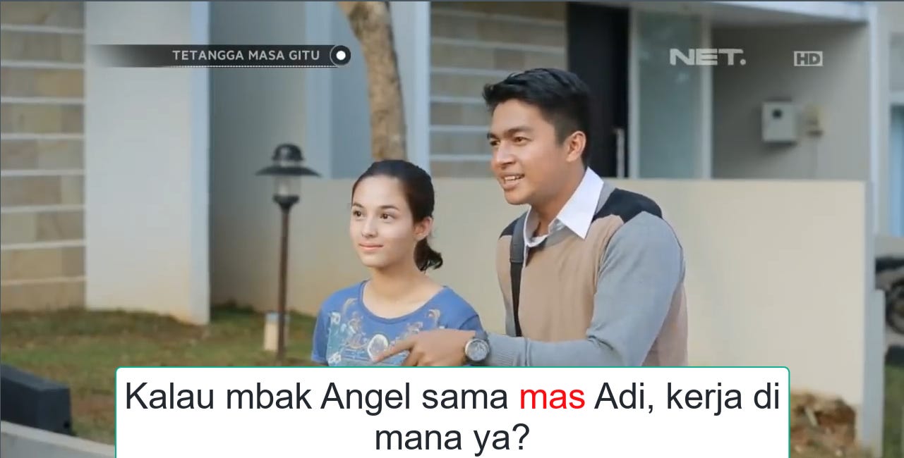 Mas In Indonesian