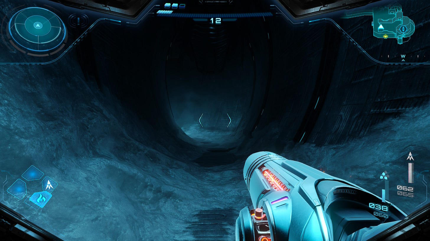 Metroid Prime 4: Beyond Ice Belt view