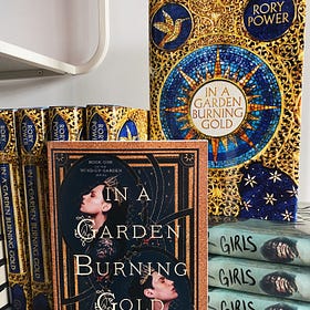 IN A GARDEN BURNING GOLD read-along and recap, pt 1
