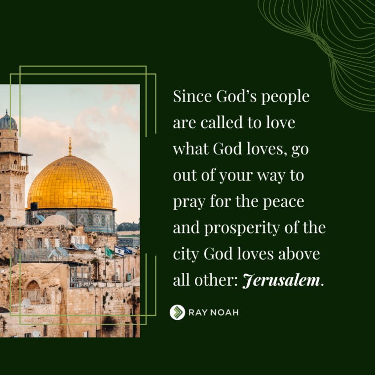 O Jerusalem - Ray Noah Blog O Jerusalem - Ray Noah Blog
