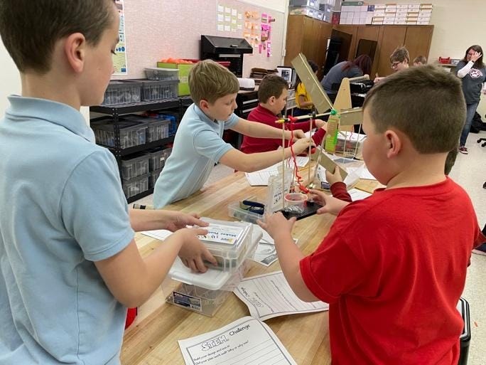 A group of boys working on a project

AI-generated content may be incorrect.