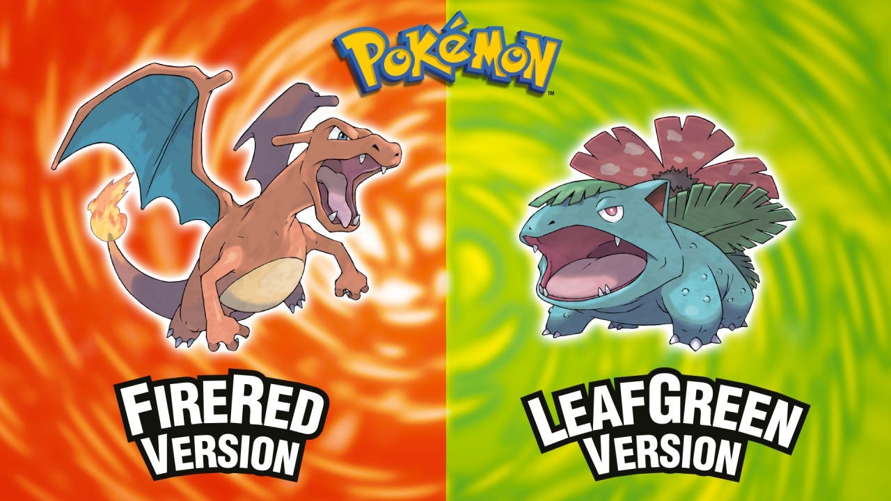 Pokémon FireRed and LeafGreen Pokémon FireRed and LeafGreen