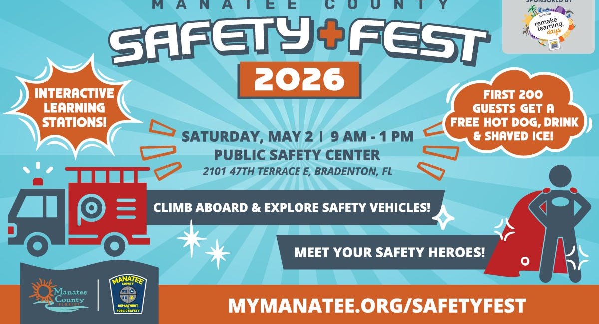 Manatee County Safety Fest 2026 Invites Families for Hands-On Public Safety Experience