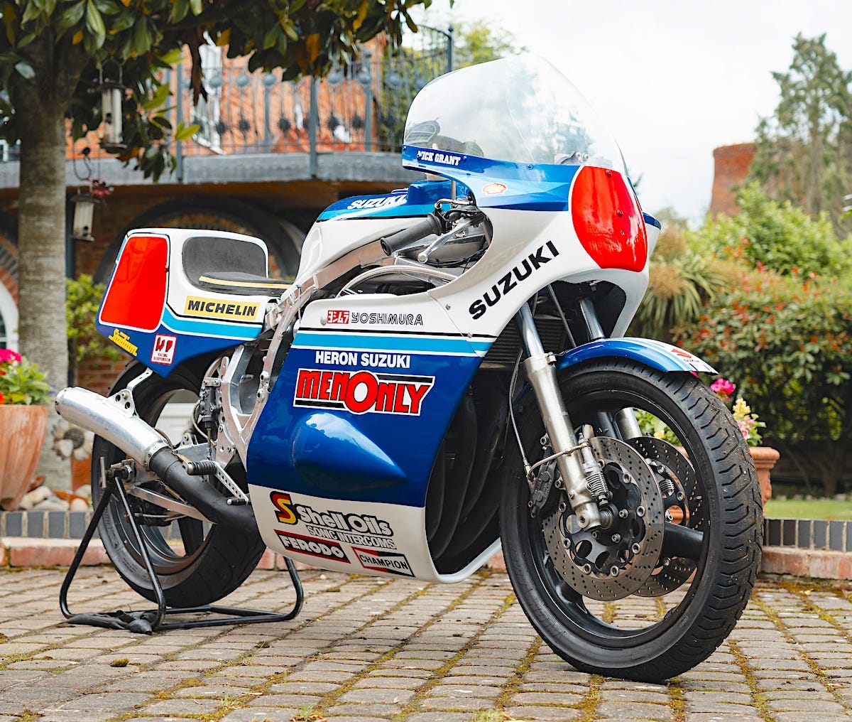 RYU　SHELLAC-5351MARUYA- W RIDERS Suzuki XR41 racer + Winter Run Wrap + Hail the Hailwood + Happy