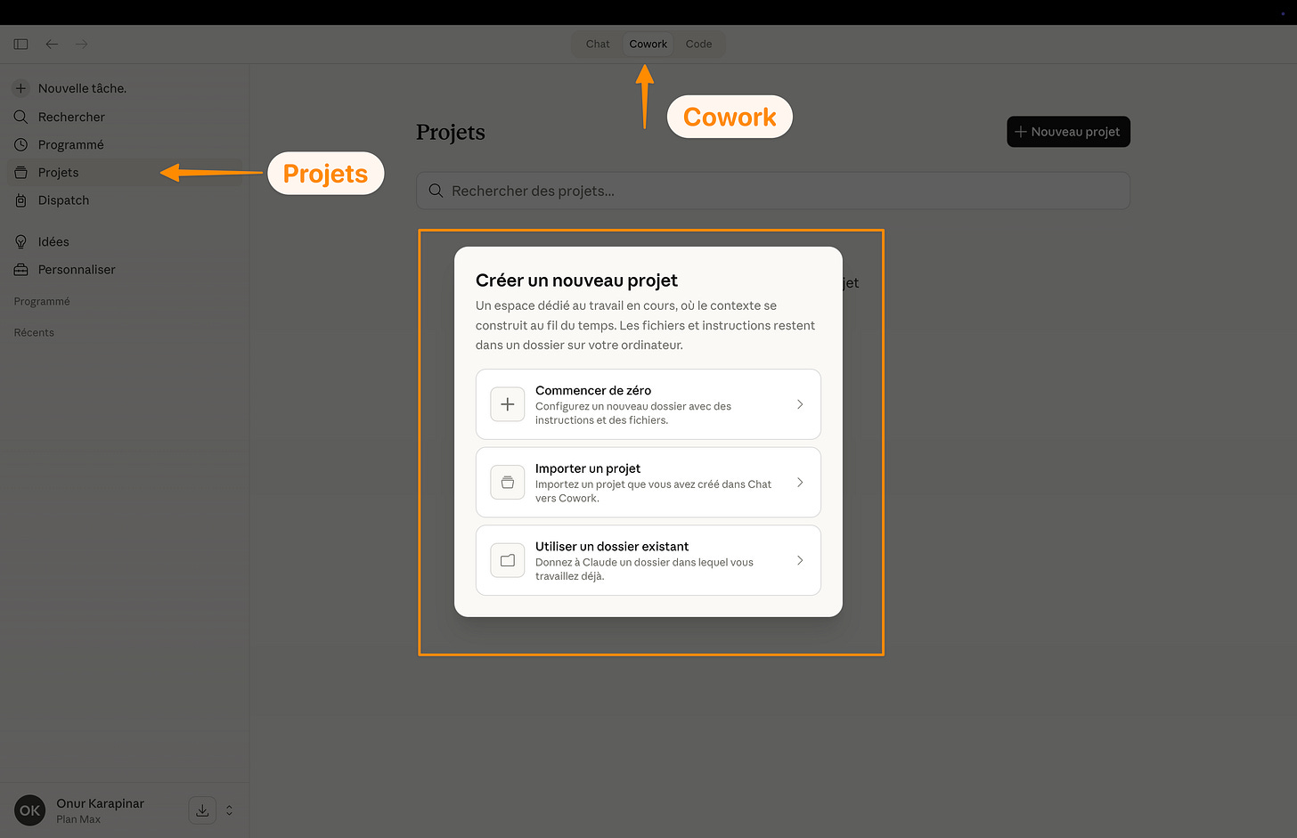Claude Cowork + Project : Le guide complet pour le configurer en 15 min
