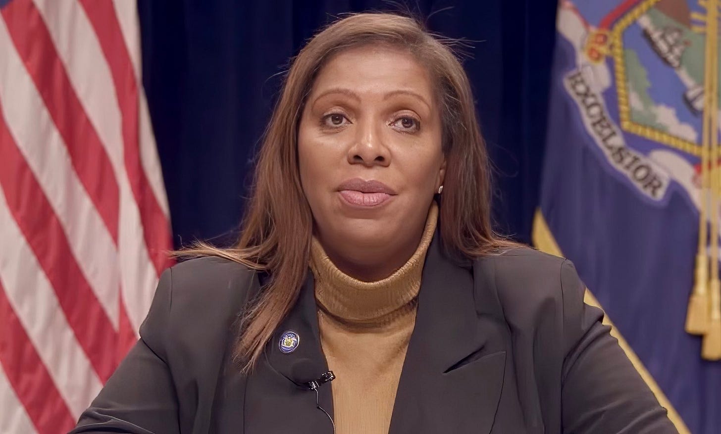 Letitia the Lawfare Liar: Corrupt NY AG Letitia James misused public funds, filed fake permits. President Trump must prosecute to end lawfare. Letitia the Lawfare Liar: Corrupt NY AG Letitia James misused public funds, filed fake permits. President Trump must prosecute to end lawfare.