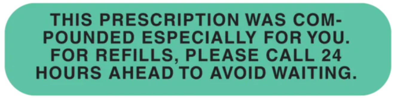 A Close Look at Auxiliary Prescription Labels