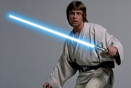 Star Wars: The Blue Lightsaber plot hole | Random Thoughts