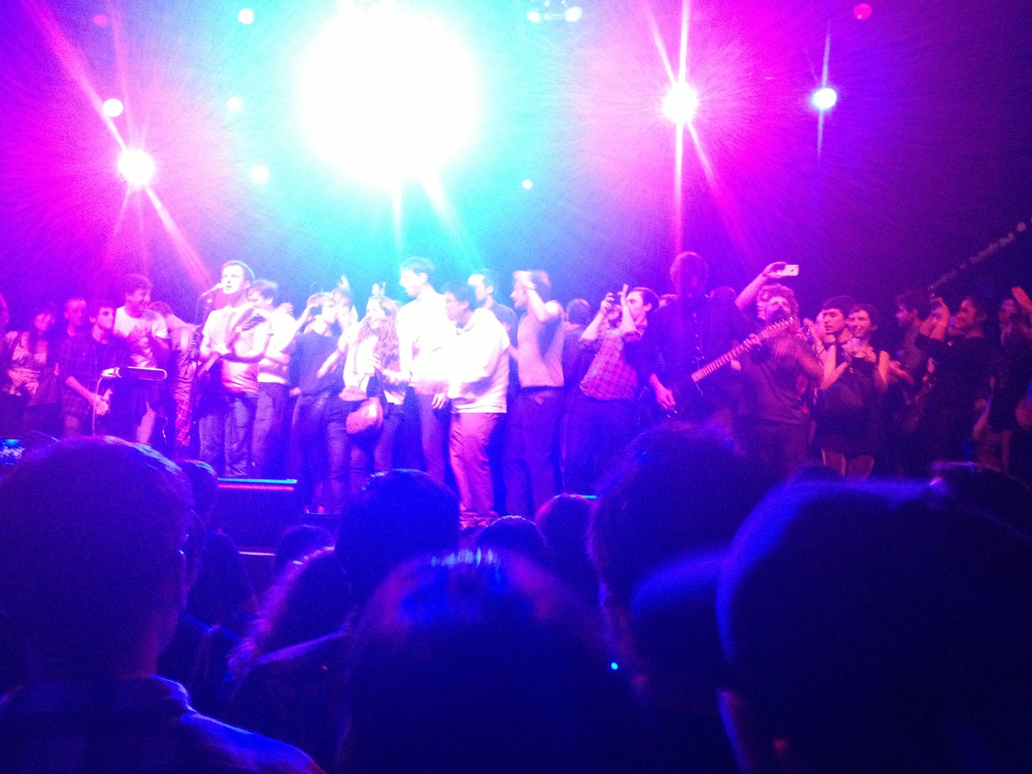 Owen Muir on Stage at the Decemberists Show rater terminal 5