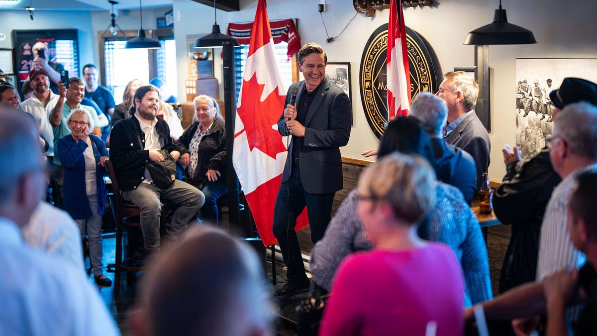 CBC cuts Poilievre off after Carney trade warning, pivots to Vance jab