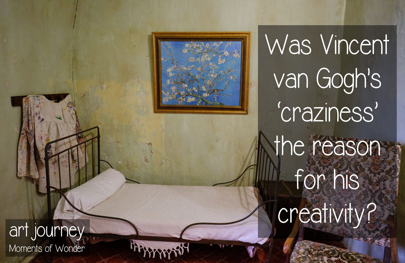 Vincent van Gogh bedroom asylum Saint Rémy de Provence Vincent van Gogh bedroom asylum Saint Rémy de Provence