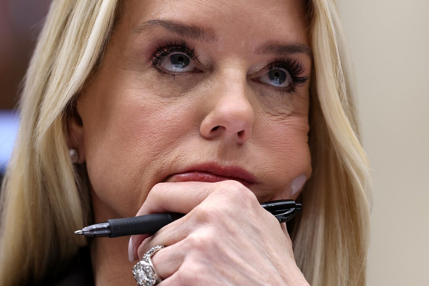 WASHINGTON, DC - FEBRUARY 11: U.S. Attorney General Pam Bondi testifies before the House Judiciary Committee in the Rayburn House Office Building on February 11, 2026 in Washington, DC. Bondi is expected to face questions on her department’s handling of the files related to the convicted sex offender Jeffrey Epstein, President Trump’s investigations into political foes and the handing of the two fatal ICE shootings of U.S. citizens. (Photo by Win McNamee/Getty Images)