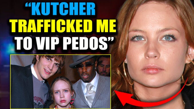 tuzarapost.substack.com - Joe Tuzara, M.D. @TuzaraPost - Hollywood Child Star Found Dead After Exposing Ashton Kutcher as Child Trafficking Kingpin