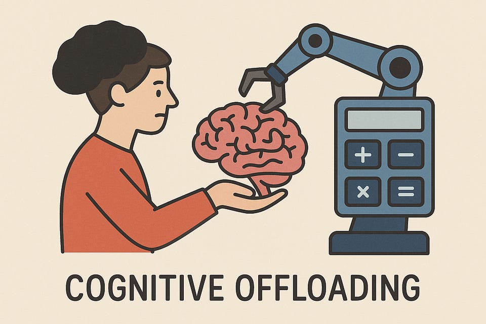 Newsletter artwork for “Is There a Fee on Thinking With AI?”