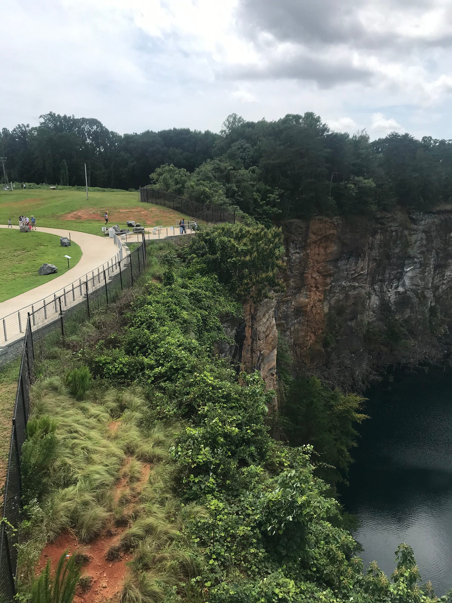 big hole at quarry park