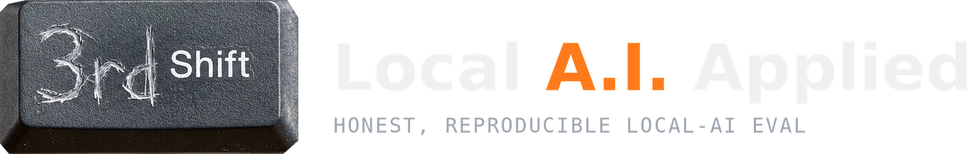 Local A.I, Applied. blog by ThirdShift R&D