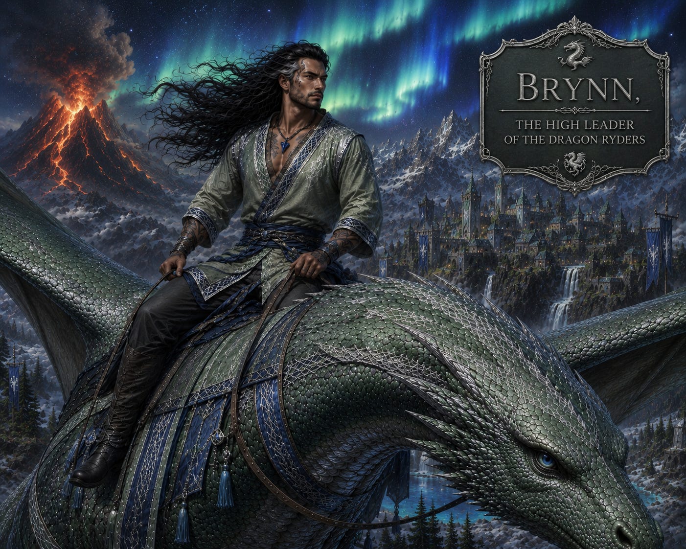 Brynn the leader of the Dragon Ryders image