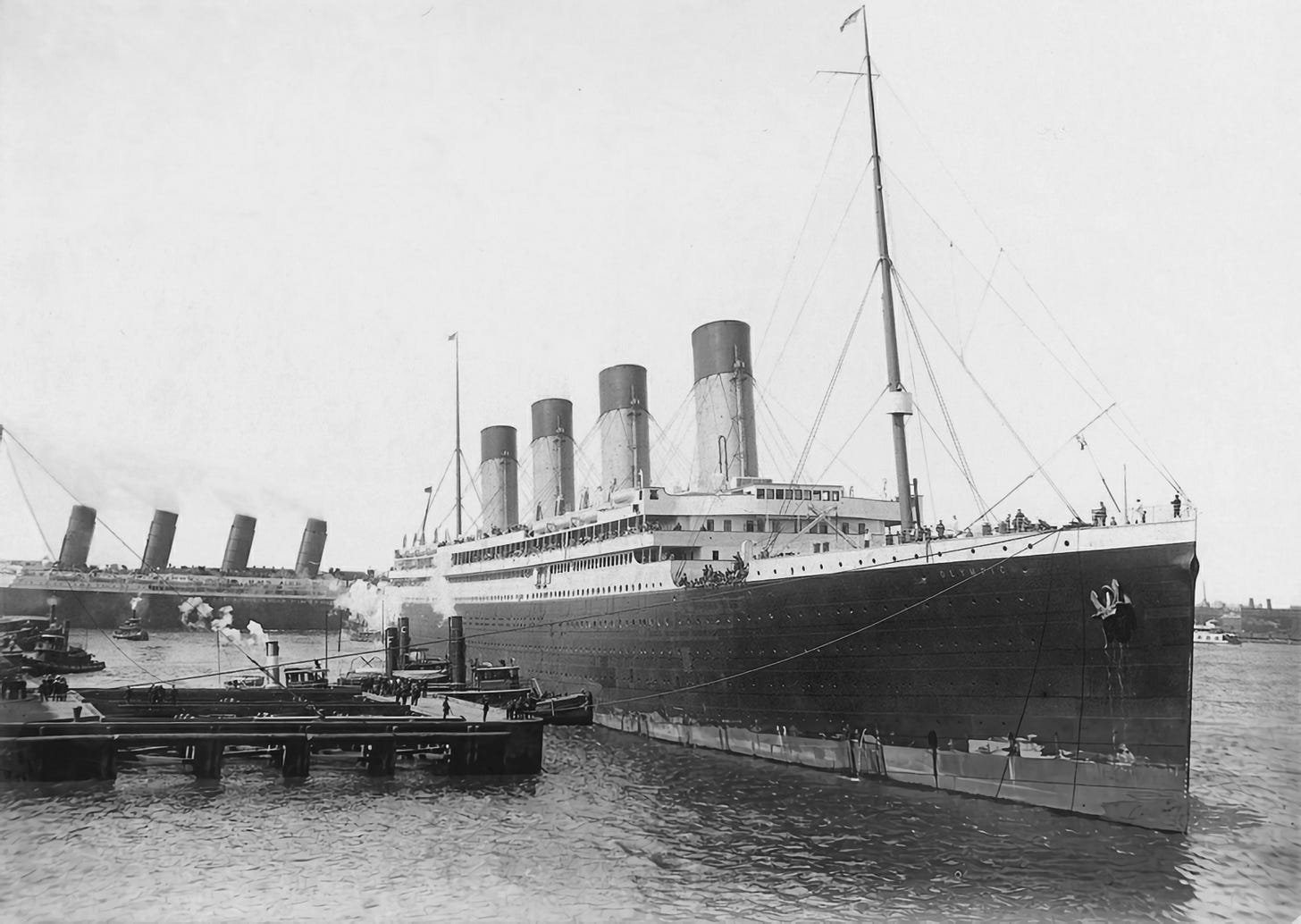 RMS Olympic and Lusitania RMS Olympic and Lusitania