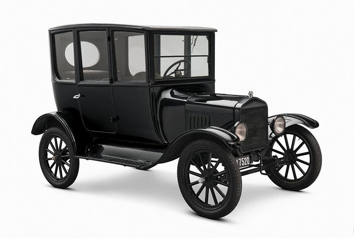 1919 Model T sedan 1919 Model T sedan