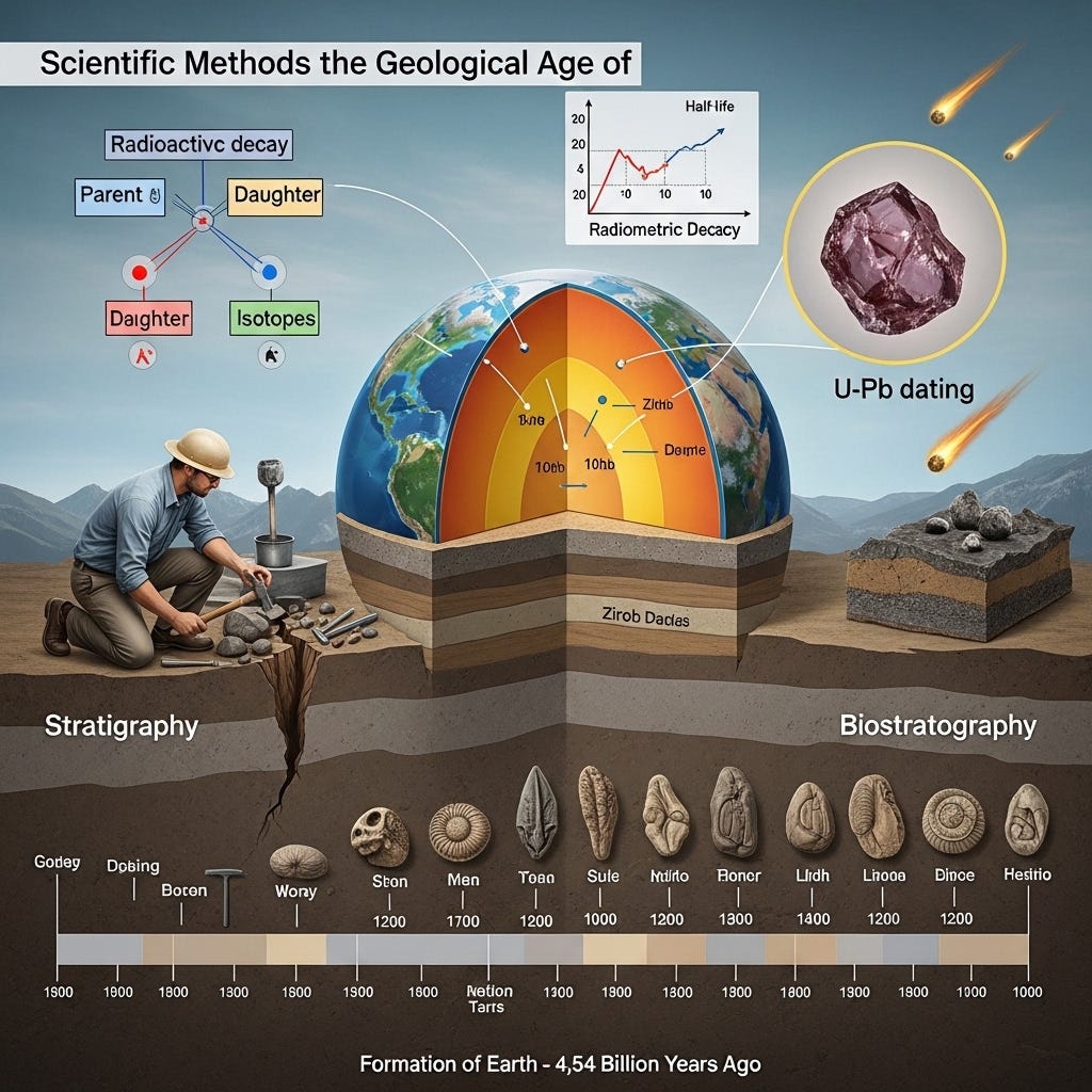 How Do We Know the Age of the Earth? - by Adrian Macovei