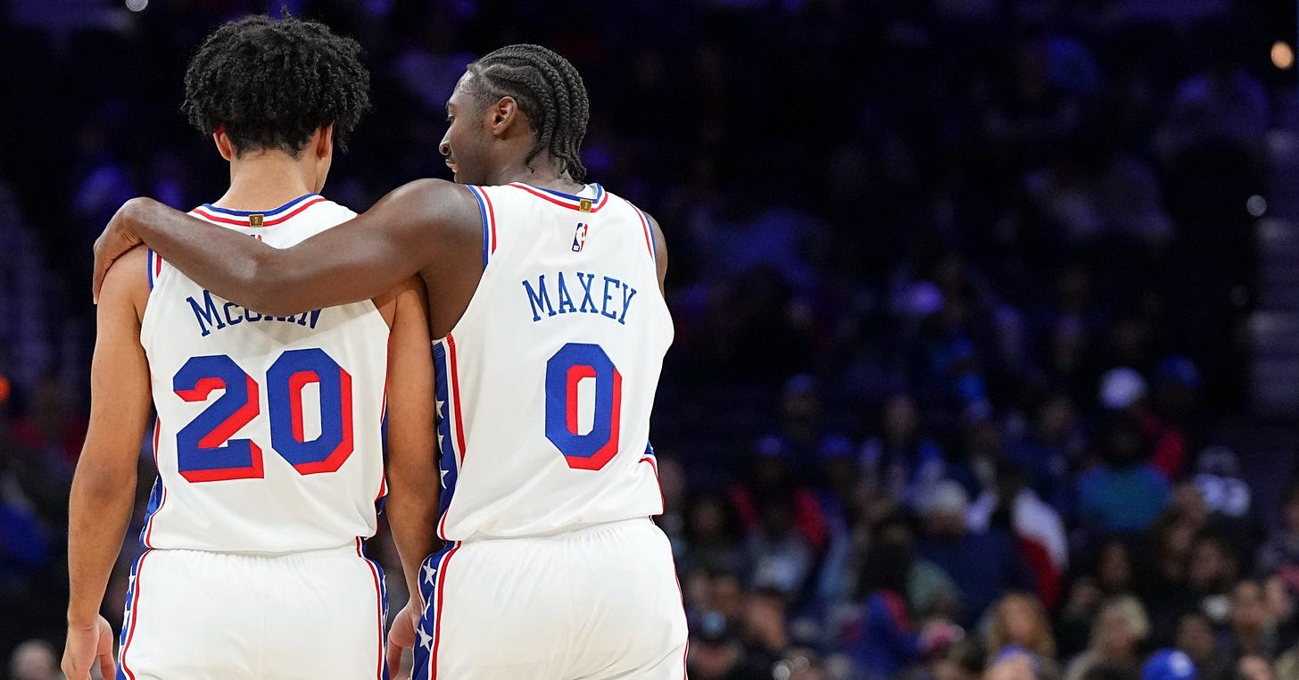 Jared McCain & Tyrese Maxey: The Sixers' Long-Term Backcourt