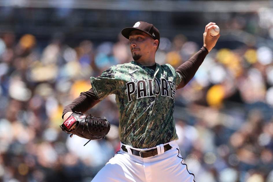 Snell strikes out 13 in 7 innings, Padres blank Dbacks 2-0 | Sports |  dailyrecordnews.com