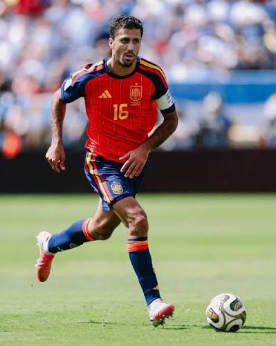 Rodri es campeón con España 🇪🇸