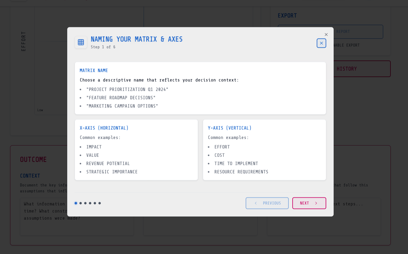 NextPriority's user guide