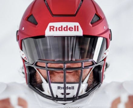 Un casque 2.0. de football américain Un casque 2.0. de football américain
