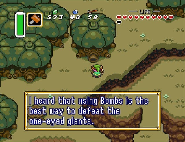 Talking Trees - The Legend of Zelda: A Link to the Past Guide - IGN