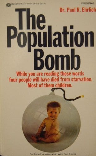 The Population Bomb by PAUL R. EHRLICH (1971-05-03)