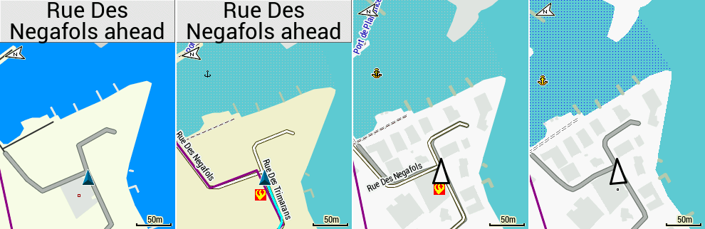 Comparaison des rendus Comparaison des rendus
