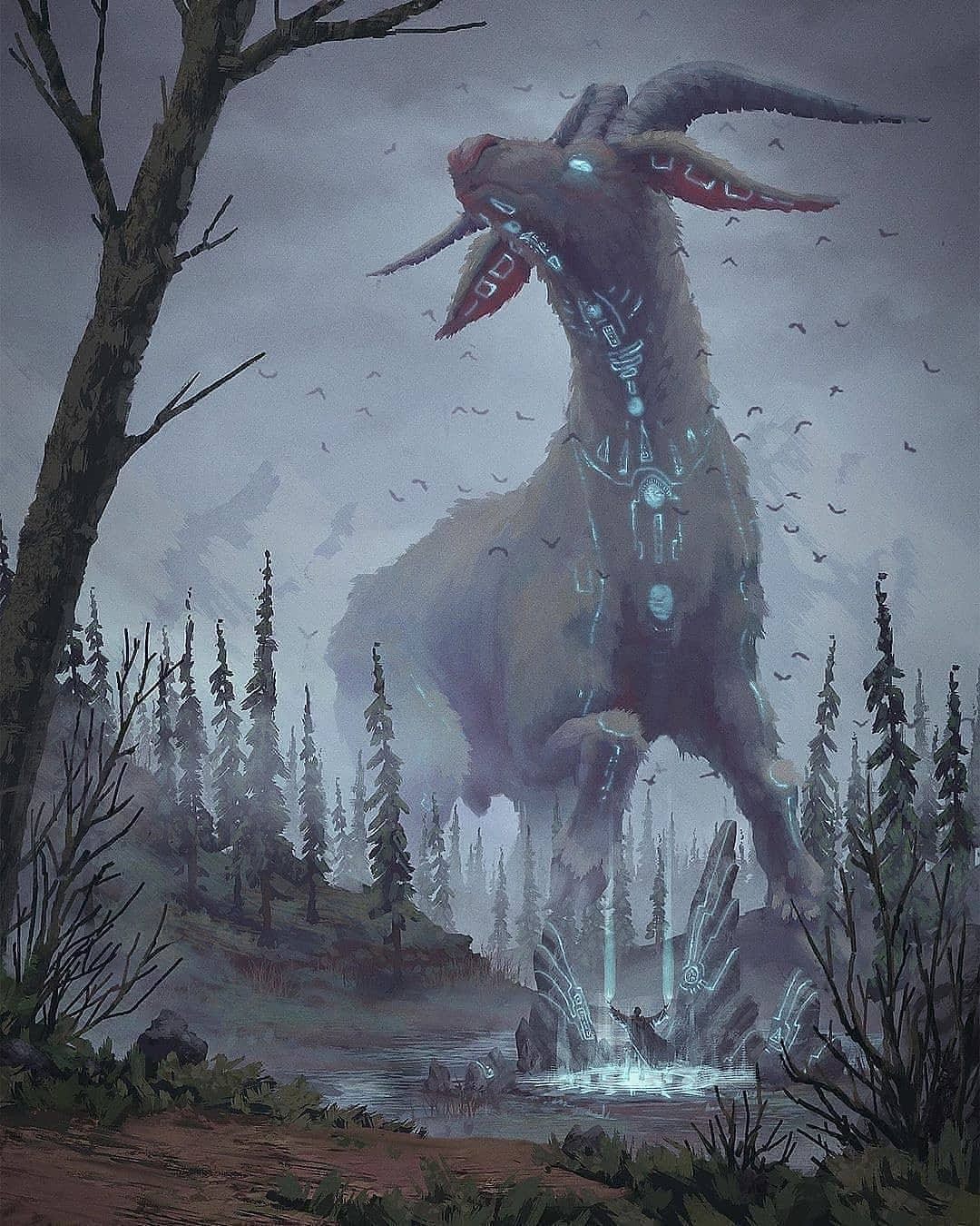 Photo by Fantasy And Legend on October 28, 2020. La imagen puede contener: exterior. What's going on here?🤔
Do you love fantasy?
🦌Follow @fantasy.and.legend for more
👑 All right belong to the artists
🦌 Credits : @refriedspinach
➖➖➖➖➖➖➖➖➖➖➖➖➖➖➖➖ ➖➖➖➖ ➖ ➖ ➖
⠀ #monsters #gothic #giant #monster #goat #giants #digitalart #fantasycharacter #warrior #adventure #fantasydrawing  #fantasyillustration #fantasypainting  #conceptartwork #conceptartworld #conceptarts #conceptartists #conceptartdesign #characterdesign #conceptart #digitalart #fantasycharacter  #fantasydrawing #scifi #fantasyillustration #fantasypainting #fantasy #fanfiction #fantasyartwork #ilovefantasyart #legend #hero #villain #story #storyart