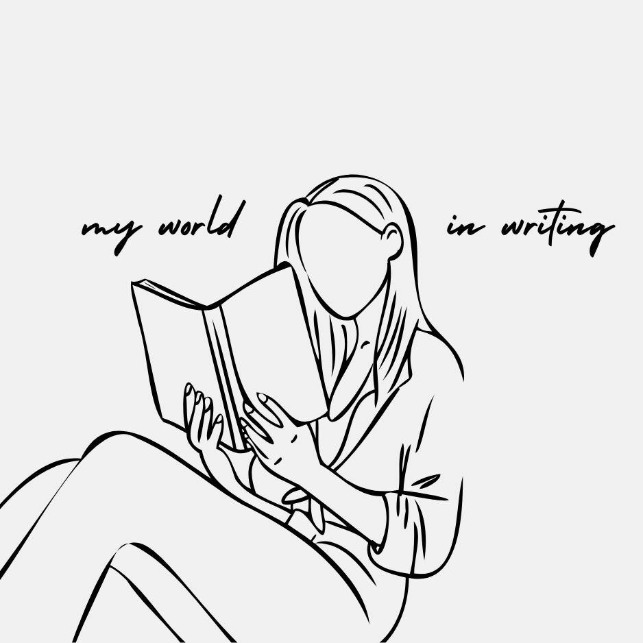 my world in writing