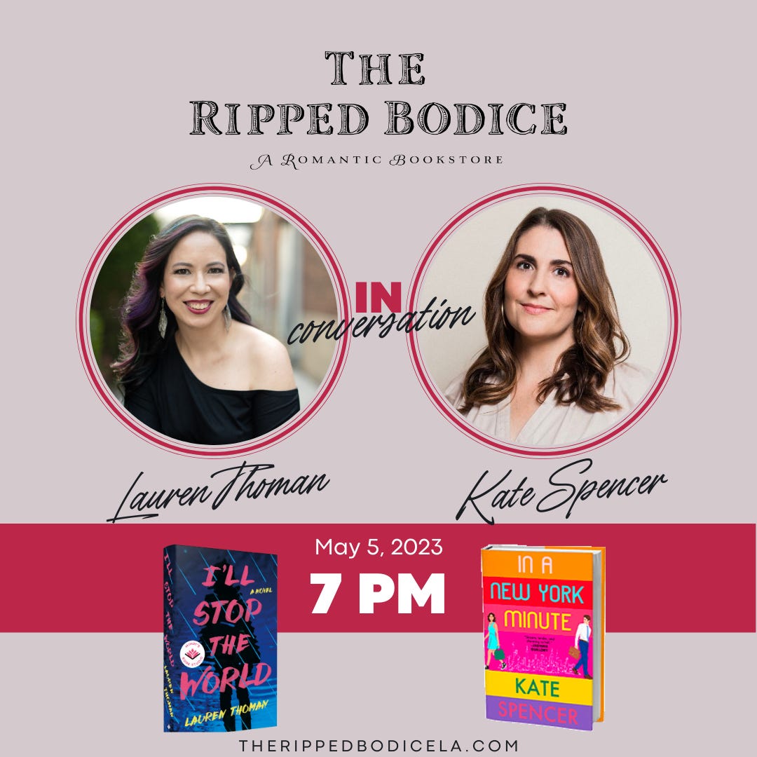 The Ripped Bodice with Kate Spencer (Culver City, CA)