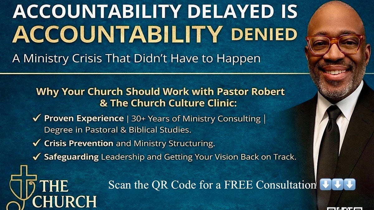 Accountability Delayed Is Accountability Denied: A Ministry Crisis That Didn&rsquo;t Have to Happen