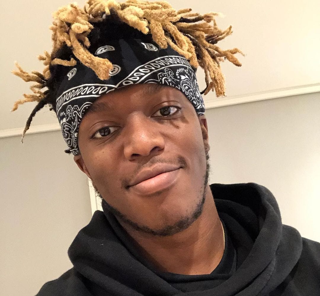 KSI é o segundo maior influenciador do mundo, segundo a Forbes