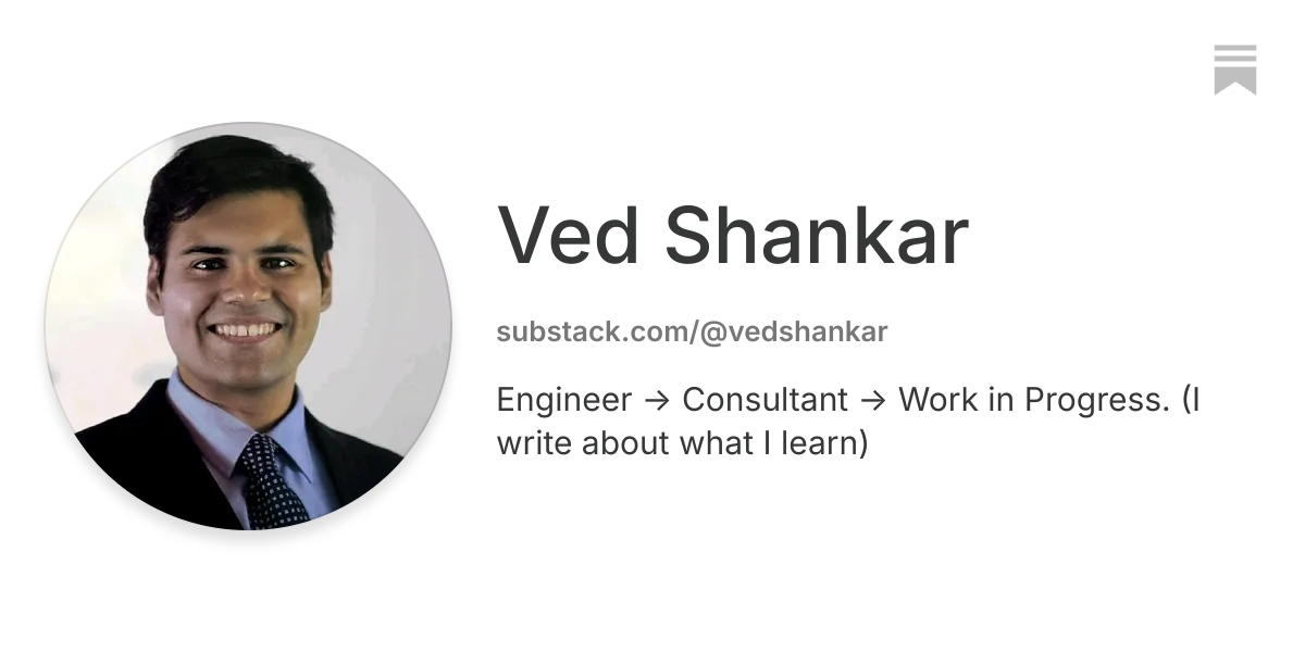Ved Shankar | Substack