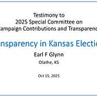 Transparency in Kansas Elections