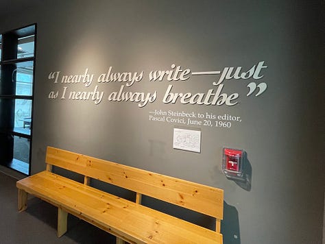 john steinbeck museum, In Dubious Battle, Michelle Cowles