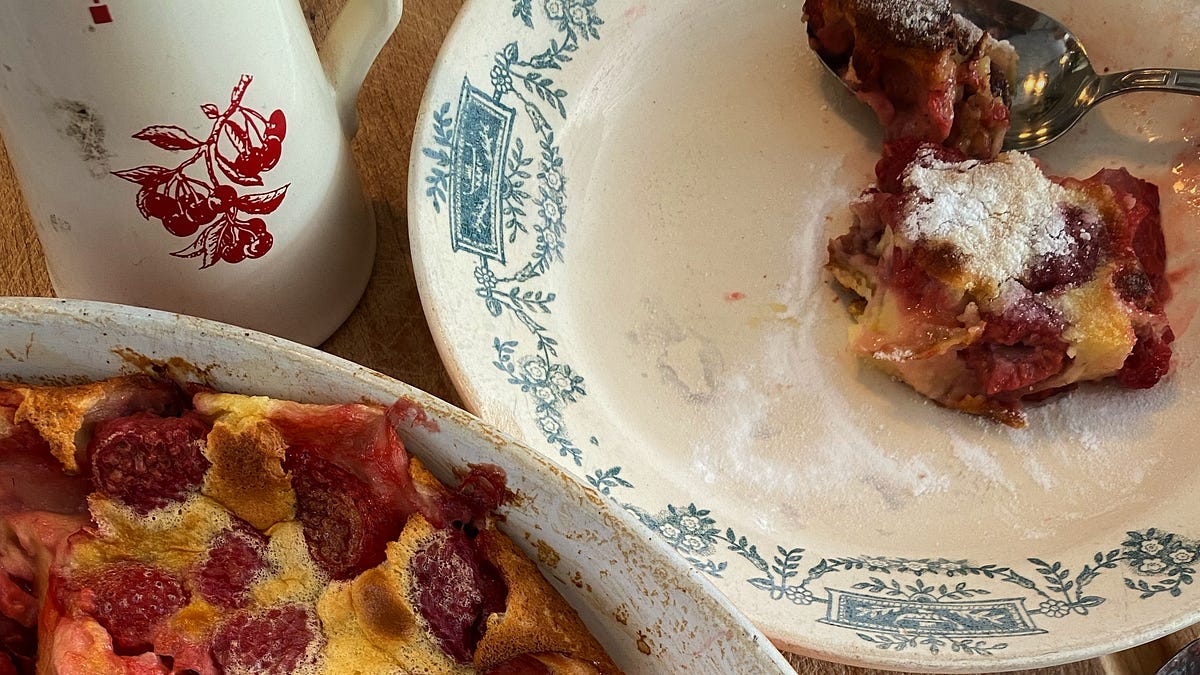 Bbch Rasberry Raspberry Clafoutis Bbc