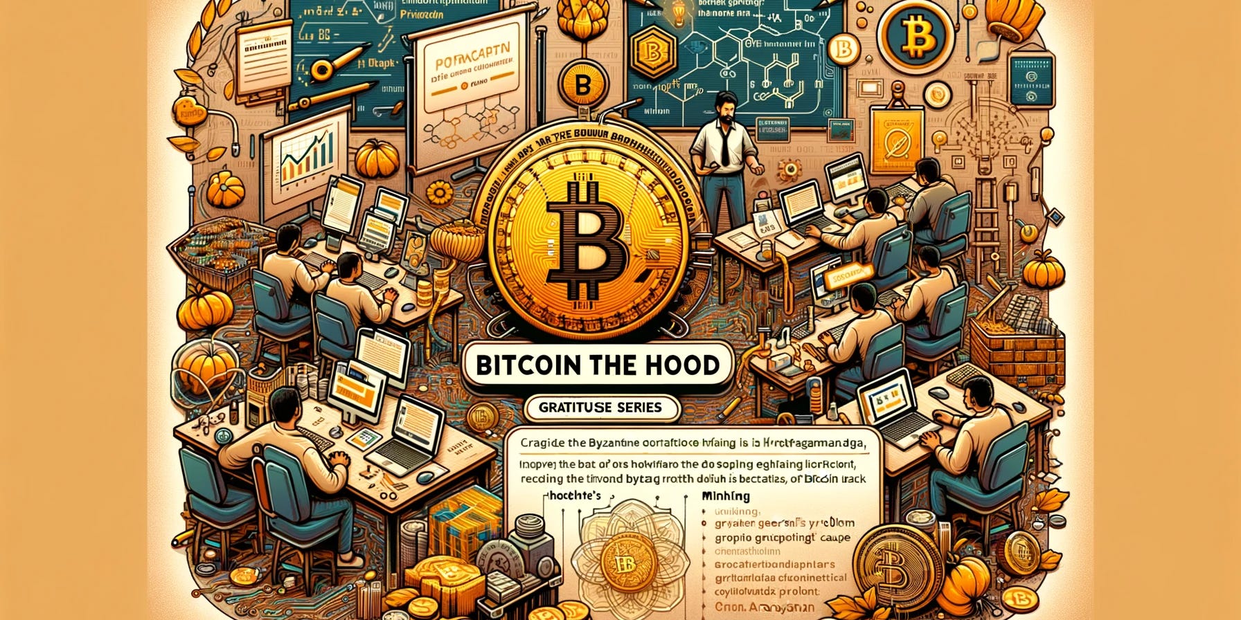 Cover image for Bitcoin - Under the Hood| GratitudeSeries 3/60