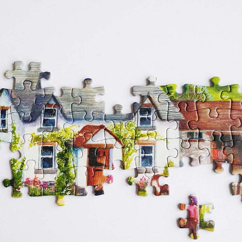 Falcon Highland Farm Jigsaw Puzzle