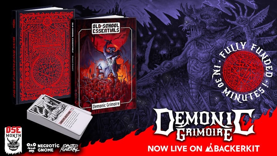 Old-School Essentials Demonic Grimoire