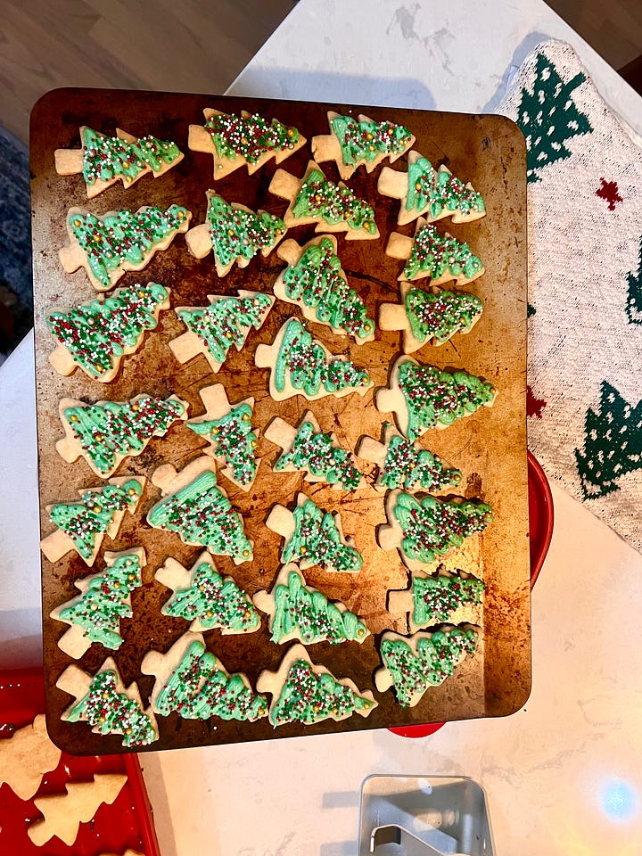 shortbread Christmas cookies