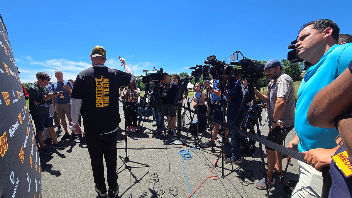 Dan Quinn's minicamp focus isn't Jayden Daniels. It's the Commanders' depth.