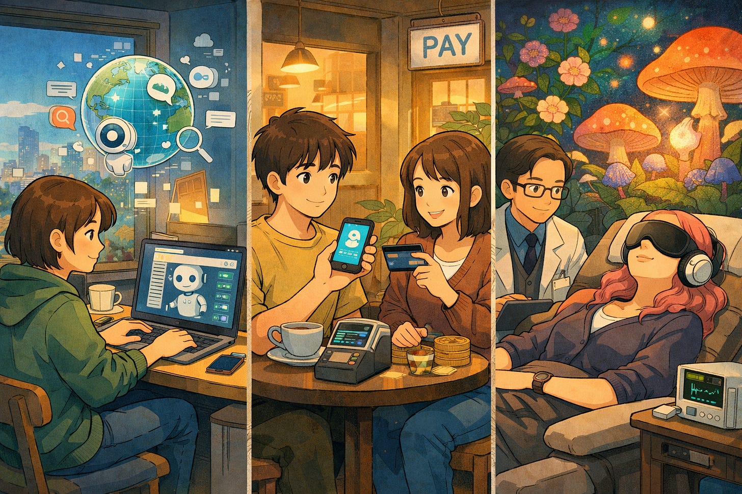Ghibli tech medicine fusion