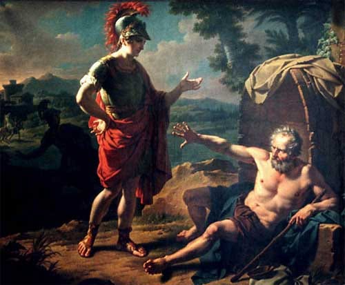 Alexander and Diogenes