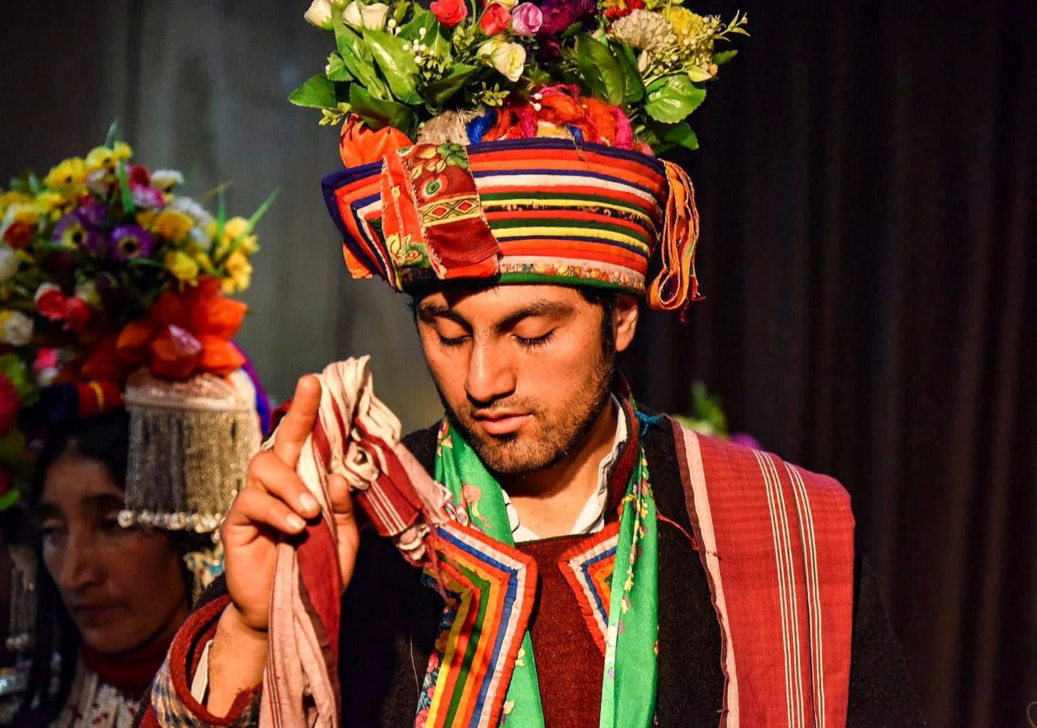 Brokpa man in traditional gear. (Source: Facebook/Ranjan Engticode) Brokpa man in traditional gear. (Source: Facebook/Ranjan Engticode)