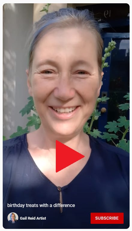 Smiley moon face, click for video